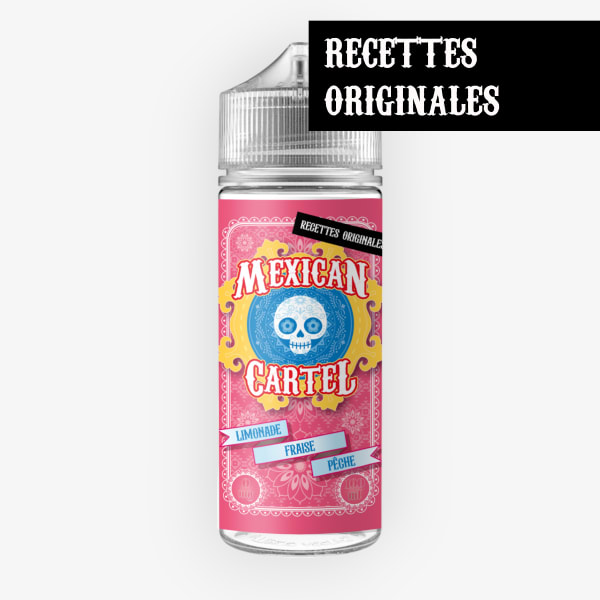 Limonade Fraise Peche Mexican Cartel 100ml