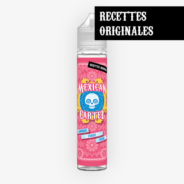 Limonade Fraise Peche Mexican Cartel 50ml