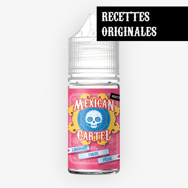 Limonade Fraise Peche Concentre Mexican Cartel 30ml