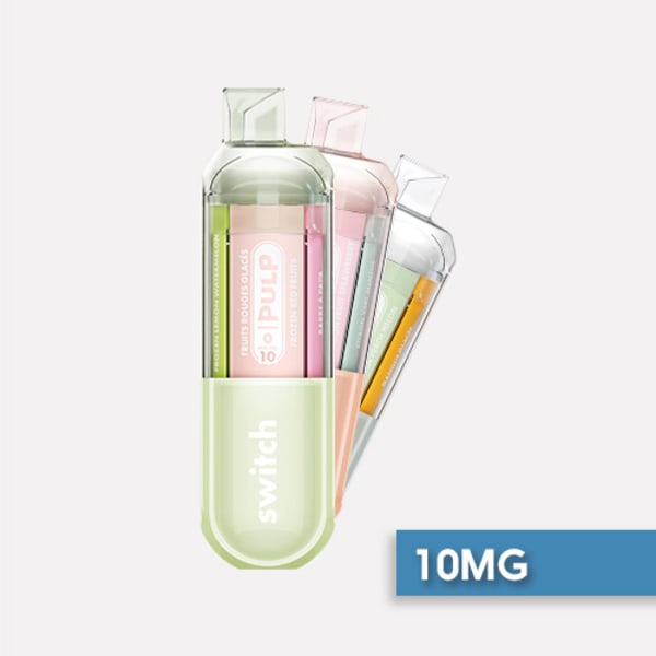 Le Pod Switch Pulp 10mg - Puff 4 saveurs en 1