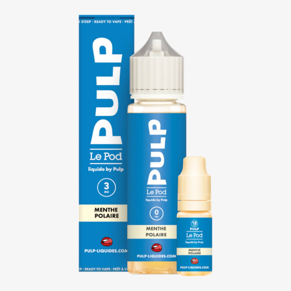 Pack 60ml Menthe Polaire Pod Liquide Pulp - 03mg