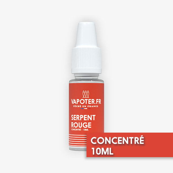 Serpent Rouge Concentre Vapoter.fr 10ml