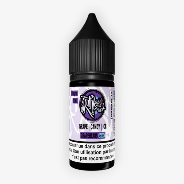 Grapeheads On Ice BarSaltz Ruthless 10ml