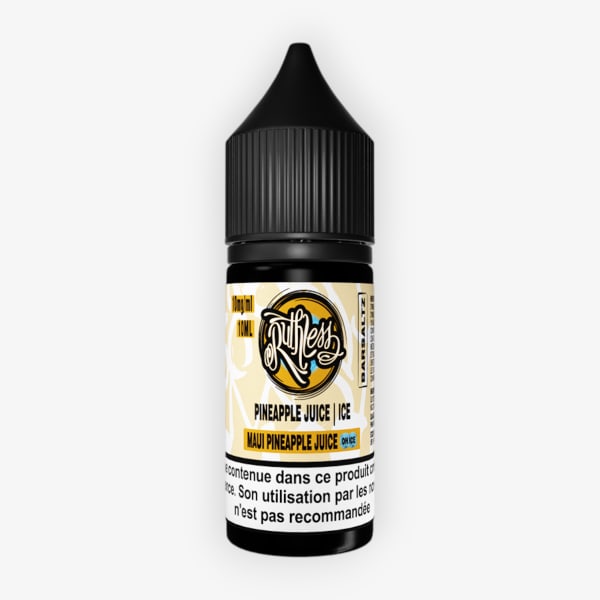 Maui Pineapple Juice On Ice BarSaltz Ruthless 10ml