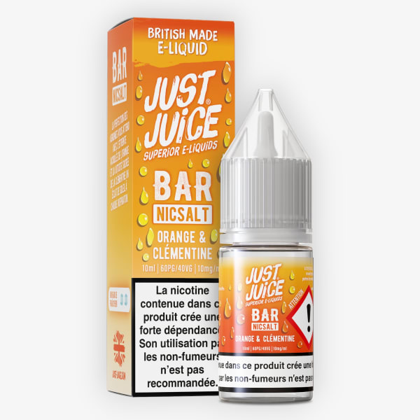 Orange & Clementine Bar Nicsalt Just Juice 10ml
