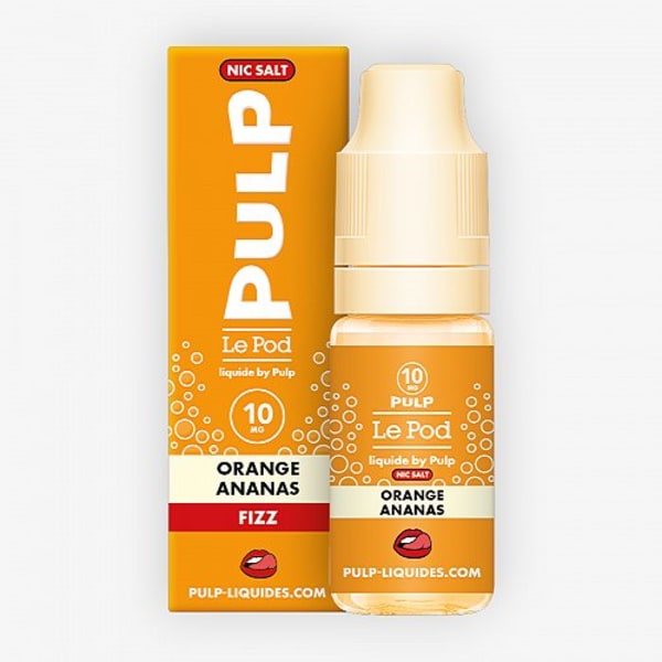 Orange Ananas Le Pod Liquide Fizz Pulp 10ml