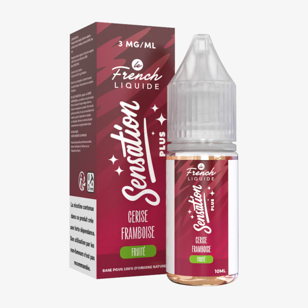 Cerise Framboise Le French Liquide Sensation Plus 10ml