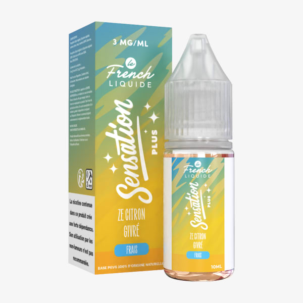 Ze Citron Givré Le French Liquide Sensation Plus 10ml