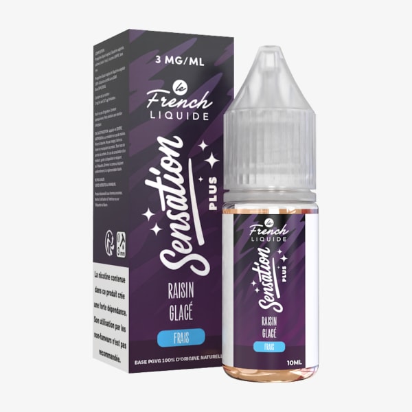 Raisin Glacé Le French Liquide Sensation Plus 10ml