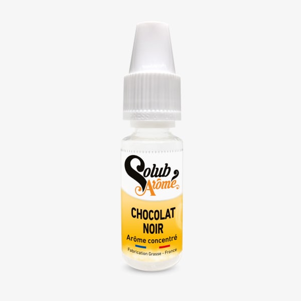 Chocolat Noir Concentré Solubarôme 10ml
