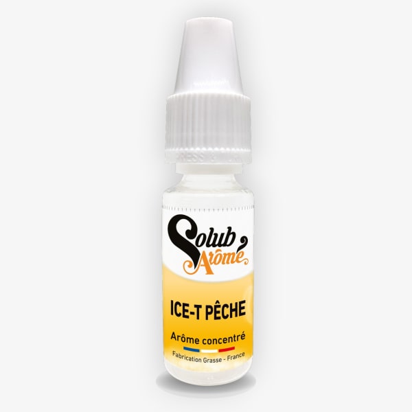 Ice-T Pêche Concentré Solubarôme 10ml