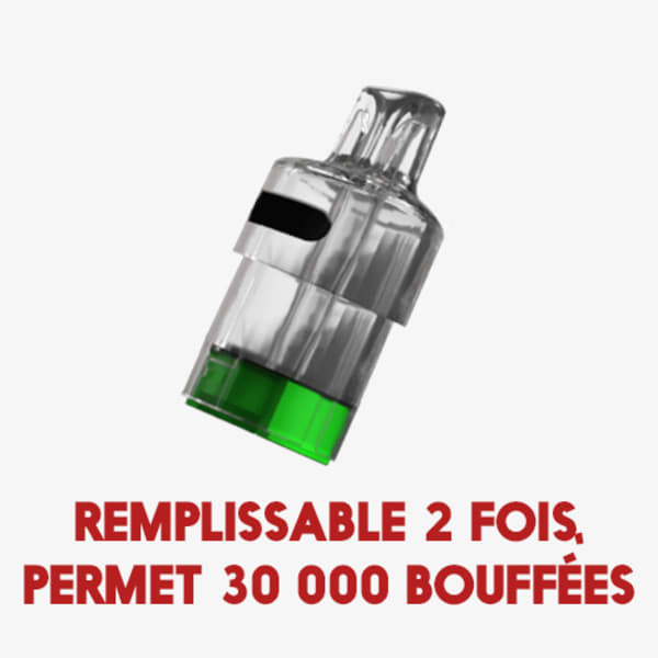 Cartouche Fusion Open Pod System + 2 fioles 10ml 20mg Liquideo Wpuff by Liquideo 3