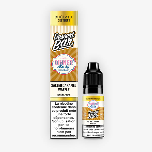 Salted Caramel Waffle Dessert Bar Dinner Lady 10ml