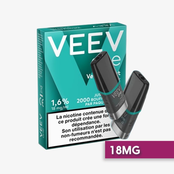 Cartouches Veev One 18mg