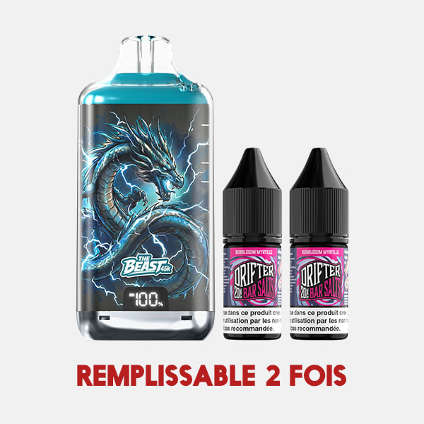 Puff The Beast 45k Thunder Kong 20mg Wimbi - Drifter Drifter Bar Juice 2