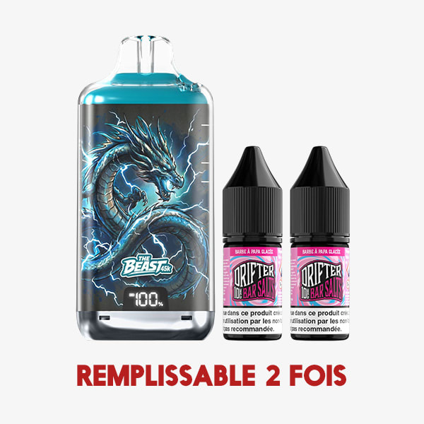 Puff The Beast 45k Mystic Unicorn 10mg Wimbi - Drifter Drifter Bar Juice 2