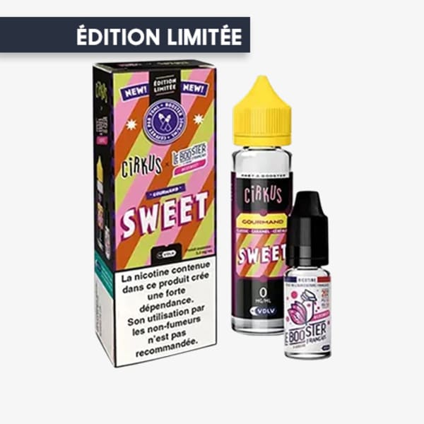 Pack 60ml Sweet Cirkus VDLV - 03mg