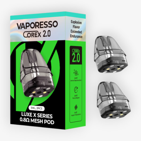 Pack de 2 cartouches Corex 2.0 Luxe X Vaporesso