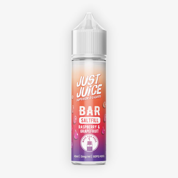 Raspberry & Grapefruit Bar Saltfill Just Juice 40ml