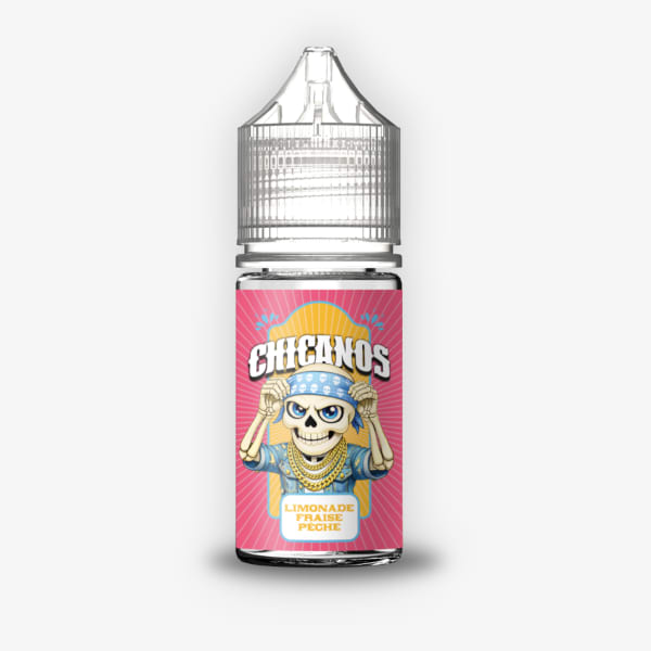 Limonade Fraise Pêche Concentré Chicanos 30ml