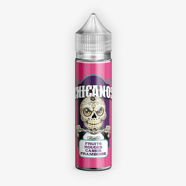Fruits Rouges Cassis Framboise Chicanos 50ml