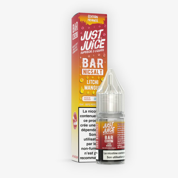 Litchi Mangue Bar Nicsalt Just Juice 10ml