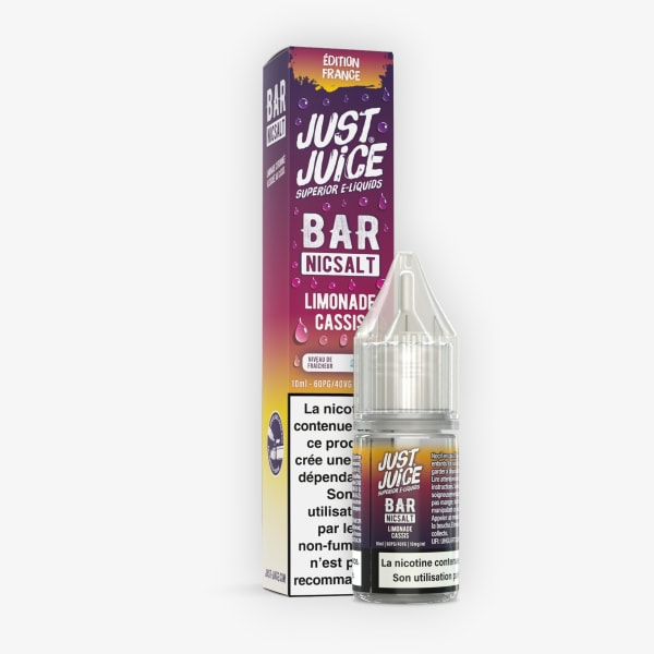 Limonade Cassis Bar Nicsalt Just Juice 10ml