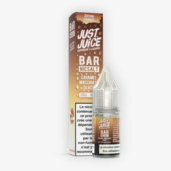 Caramel Macchiato Glacé Bar Nicsalt Just Juice 10ml