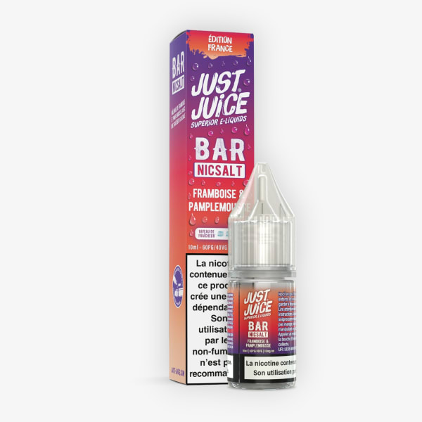 Framboise & Pamplemousse Bar Nicsalt Just Juice 10ml