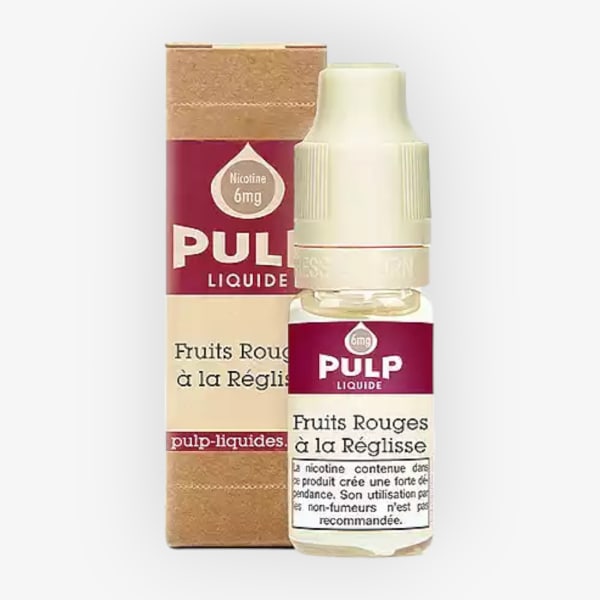 Image Produit Fruits Rouges a la Reglisse Pulp 10ml