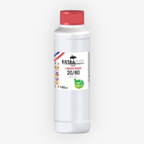 Base 140ml 20/80 00mg Extrapure 20/80 Bases d'Extrapure