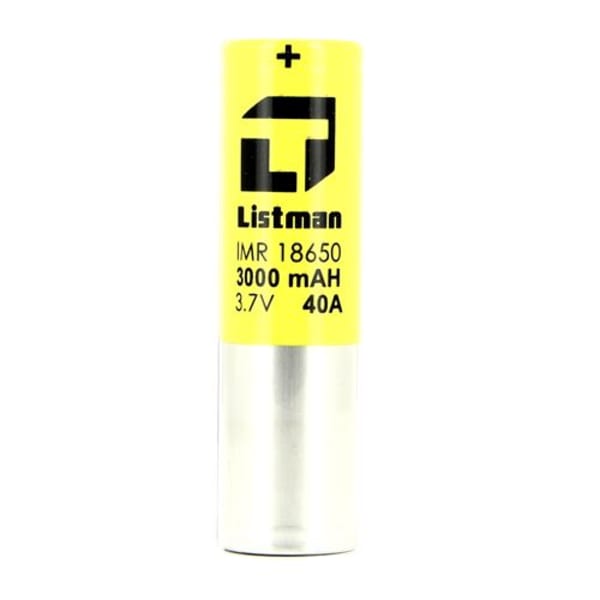 Accu 40A 18650  V2 Listman Accu 40A 18650 3000mAh V2 Listman Listman