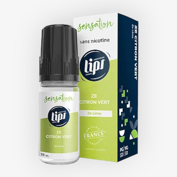 Image Produit Ze Citron Vert Sensation Nature Le French Liquide 10ml