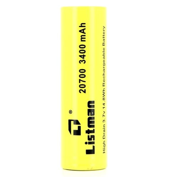 Image Produit Accu 40A 20700 3400mah Listman