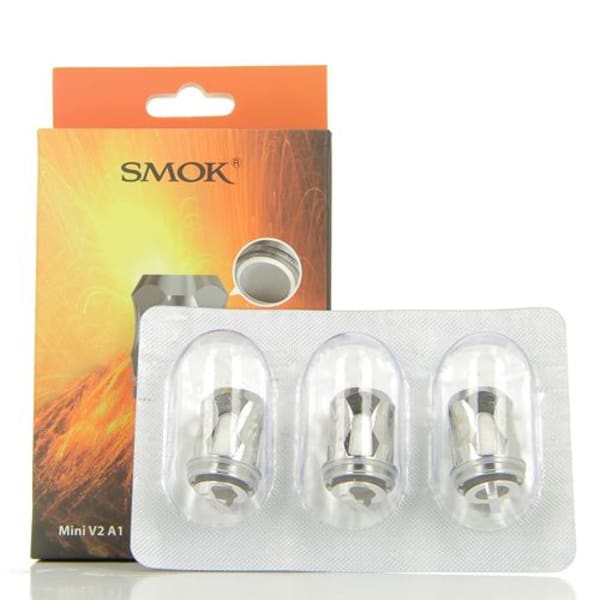 Resistances Mini V2 A1 SS Smok Pack de 3 resistances TFV-mini V2 A1 SS Smoktech Smoktech - Smok