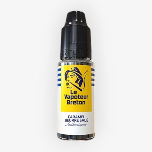 Caramel Au Beurre Sale Authentique Le Vapoteur Breton 10ml 00mg