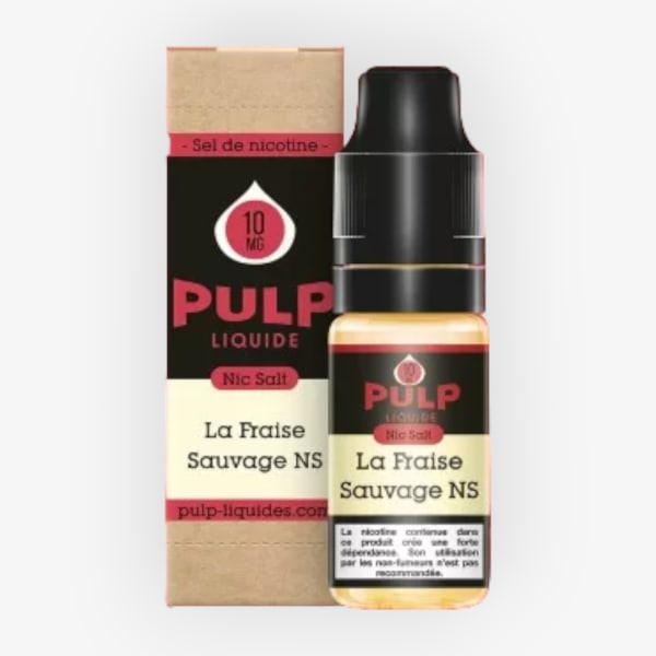 Image Produit La Fraise Sauvage Nic Salt Pulp 10ml
