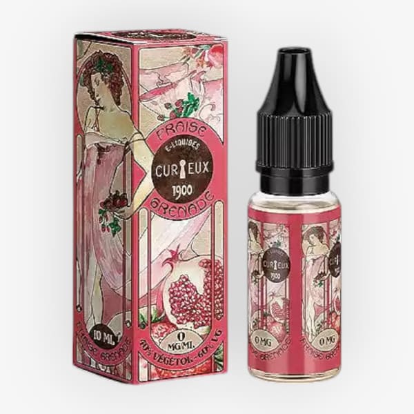Fraise Grenade 1900 Curieux 10ml 12mg