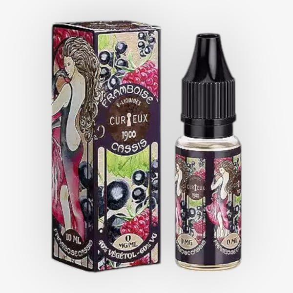 Framboise Cassis 1900 Curieux 10ml 12mg 1900