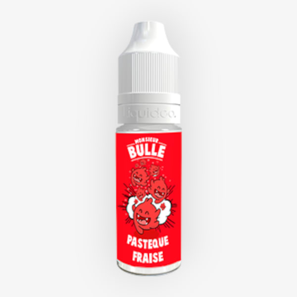 Image Produit Pasteque Fraise Monsieur Bulle Liquideo 10ml