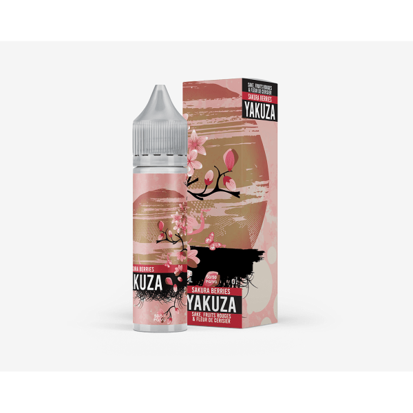 Image Produit Sakura Berries Yakuza 50ml + Booster Nic Up 10ml 18mg
