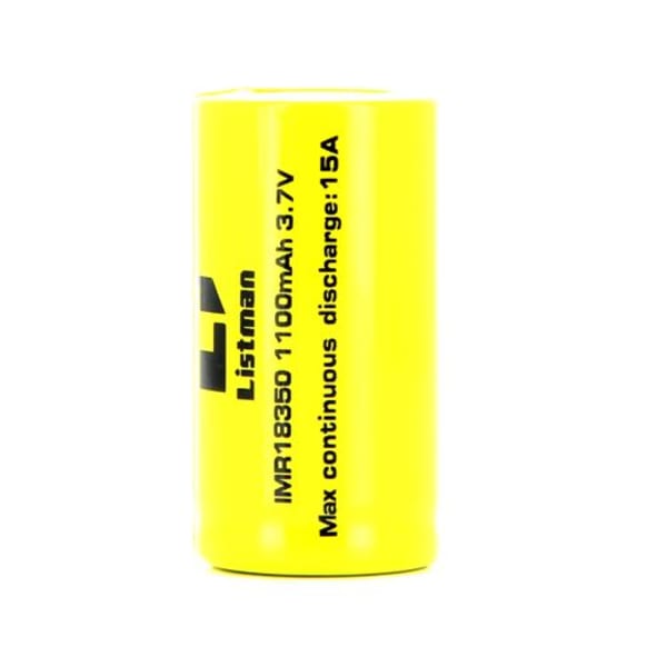 Accu 9A 18350 1100mah Listman Accu 9A 18350 1100mah Listman Listman
