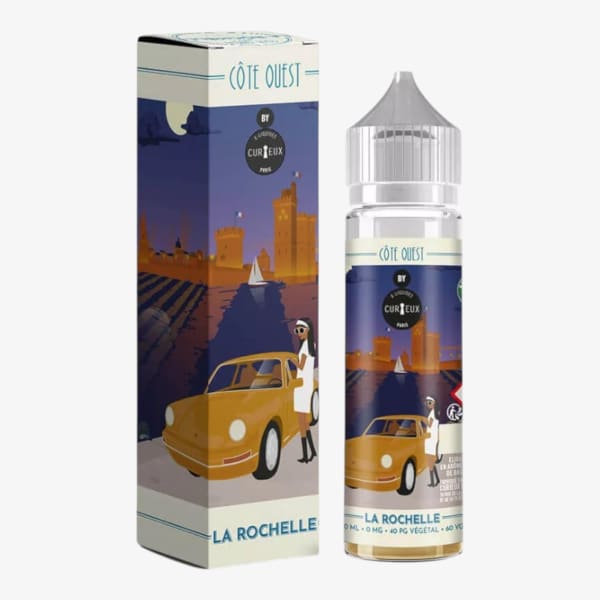 La Rochelle Côte Ouest By Curieux 50ml 0mg Côte Ouest by Curieux