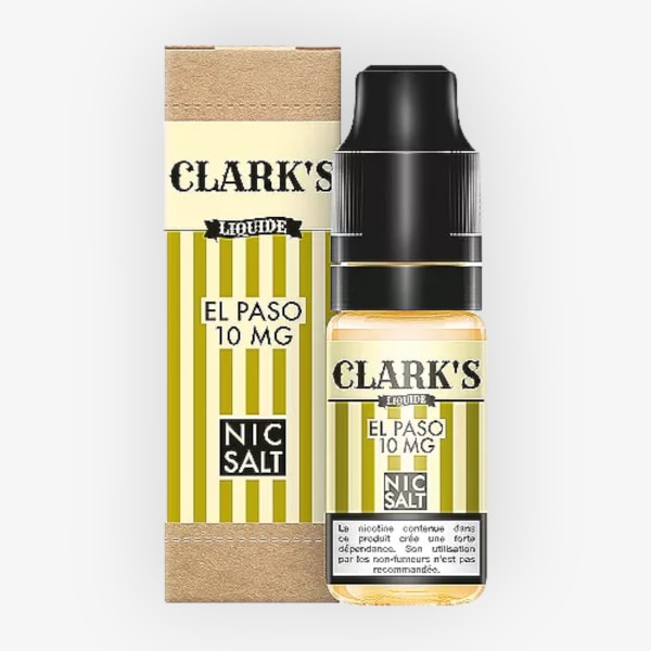Image Produit El Paso Nic Salt Clark's Liquide 10ml