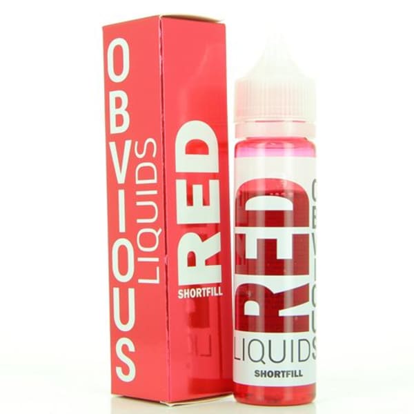 Red ShortFill Obvious Liquids 50ml Red ShortFill Obvious Liquids 50ml 00mg Obvious Liquids