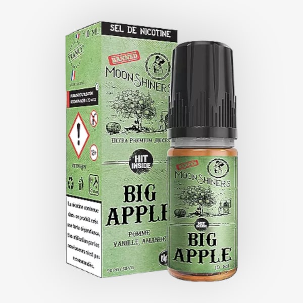 Image Produit Big Apple Nic Salt Moonshiners 10ml