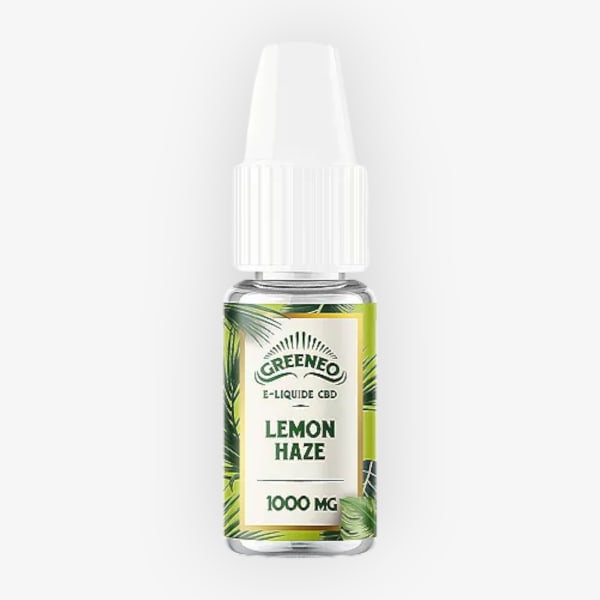Image Produit Lemon Haze CBD Greeneo 10ml 1000mg