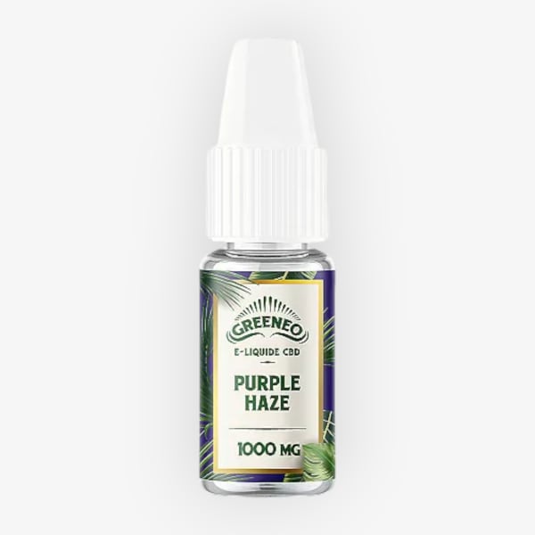 Image Produit Purple Haze CBD Greeneo 10ml 1000mg