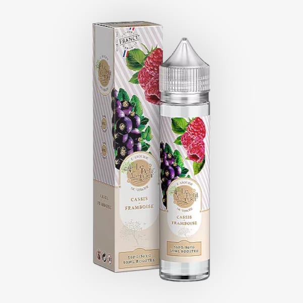 Image Produit Cassis Framboise Le Petit Verger 50ml