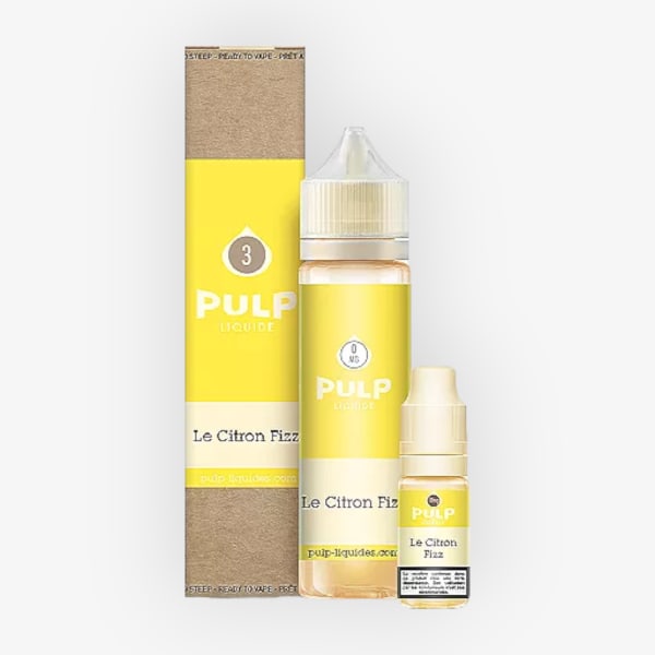 Image Produit Pack 60ml Le Citron Fizz Pulp - 03mg